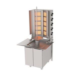 Duvara Monte Gazlı Döner Makinesi