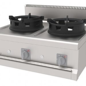 Set Üstü 2 Gözlü Wok Ocak